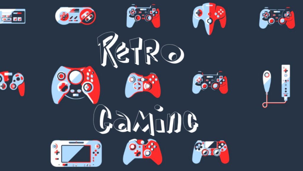 retro gaming setup ideas